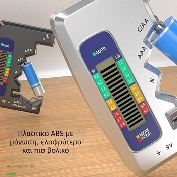 Ανιχνευτής χωρητικότητας μπαταρίας με ψηφιακή οθόνη – Dengfeng, μοντέλο Battery Capacity Tester, μέτρηση απομένουσας φόρτισης