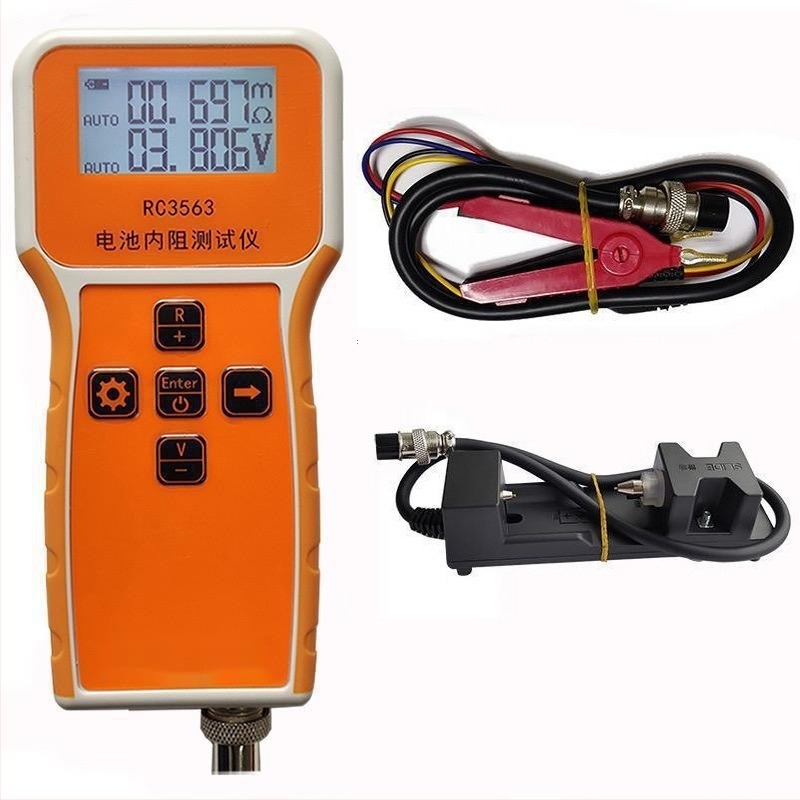 RC3563 Μετρητής Εσωτερικής Αντίστασης για μπαταρίες ιόντων λιθίου τριών στοιχείων/LiFePO4, κυψέλες 18650 και 21700, Έκδοση 16.8