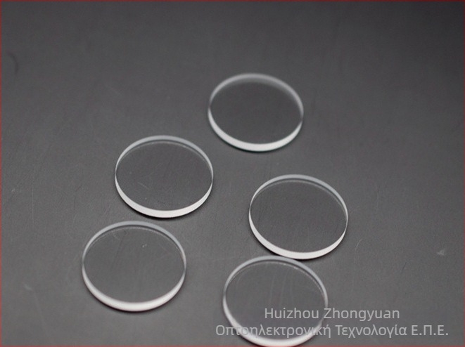 Προσαρμοσμένα οπτικά στοιχεία από Κ9 γυαλί: επικαλυμμένο φίλτρο, φακός εστίασης από χαλαζία, πρίσματα; υλικό: οπτικό γυαλί; μορφή: προσαρμοσμένη