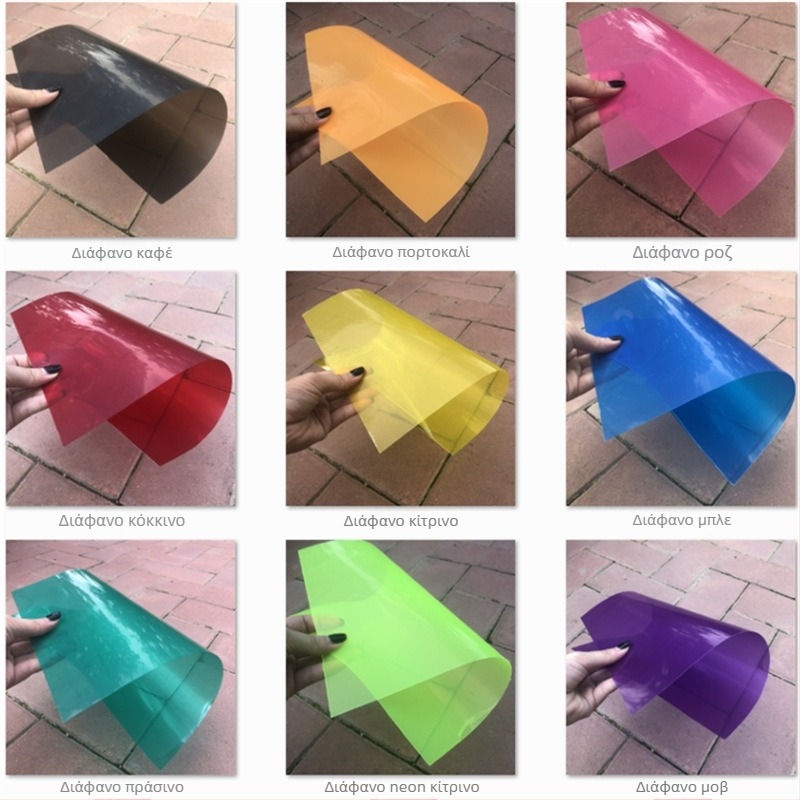 Φύλλο PVC από Πολυβινυλοχλωριδίδιο, 0,3–2,0 mm πάχος, Εκτυπωμένος blister