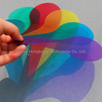 Οπτικό διδακτικό κιτ με φορητούς διαφανείς φίλτρους και πηγή φωτός με τρία φάσματα, Kepu πλαστικό, κουτί 500 τεμάχια, για δημοτικά και γυμνάσια