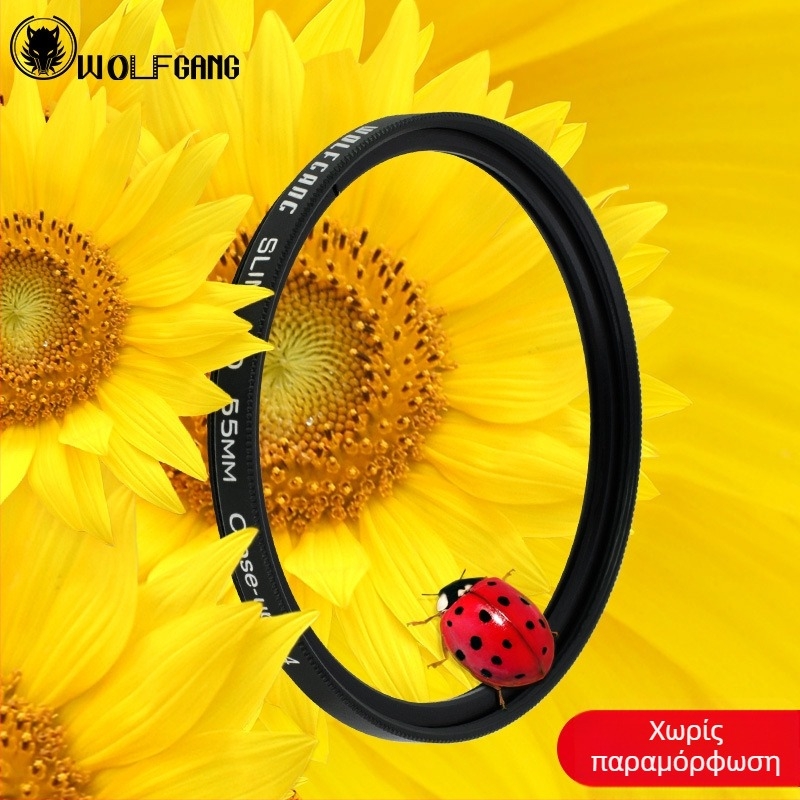 Wolfgang φακός κοντινού μακρο — μοντέλο close-up lens macro multiplier, συμβατός με Canon, Nikon, Sony και Fuji