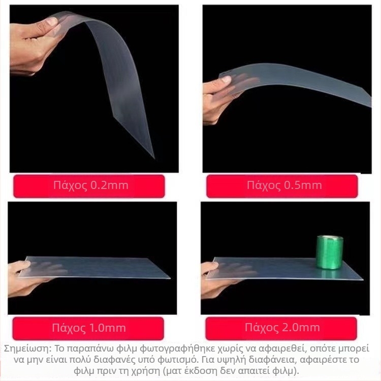 Φύλλο φιλμ PVC, εξωθητικού βαθμού, διαφανές, αντιπυρικός βαθμός, μάρκα PVC-1