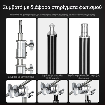 Magic Leg turntable – Αξεσουάρ C-πλαισίου από ανοξείδωτο χάλυβα για οριζόντιες ράβδους, βάρος 0.65 kg, μάρκα refutuna/ruifutu, μοντέλο Magic Leg turntable