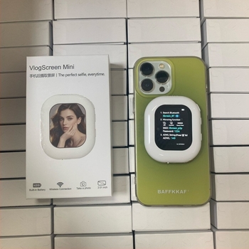 Selfie καθρέφτης για κινητό τηλέφωνο με μαγνητική οπίσθια στήριξη (T3) – Συμβατό με iPhone; Υλικό ABS; Βάρος 50 g; Μέγιστο φορτίο κάτω από 2 kg