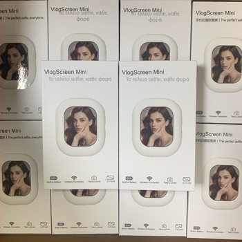 Selfie καθρέφτης για κινητό τηλέφωνο με μαγνητική οπίσθια στήριξη (T3) – Συμβατό με iPhone; Υλικό ABS; Βάρος 50 g; Μέγιστο φορτίο κάτω από 2 kg