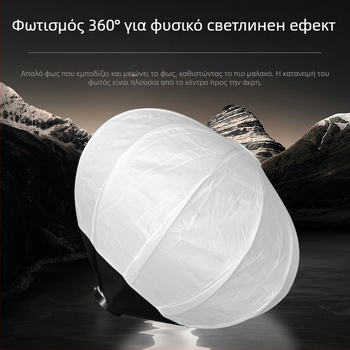 Dongshan ds-20240417 Αξεσουάρ Φωτισμού Soft Light για Ζωντανές Λήψεις, Αλουμινίου Κράμα