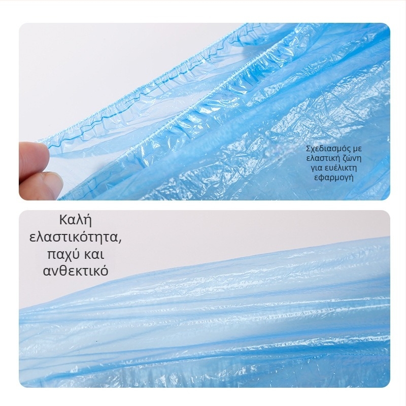 Διαφανείς μιας χρήσης κάλυμματα ποδιών από PE – αδιάβροχα, ανθεκτικά στη φθορά, ανθεκτικά στη σκόνη, για οικιακή χρήση