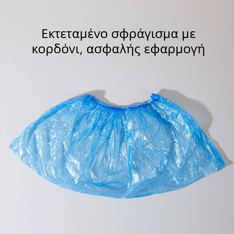 Διαφανείς μιας χρήσης κάλυμματα ποδιών από PE – αδιάβροχα, ανθεκτικά στη φθορά, ανθεκτικά στη σκόνη, για οικιακή χρήση
