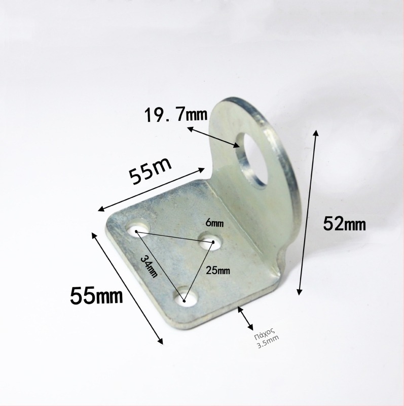 Θωρακισμένο γωνιακό κούμπωμα κλειδώματος, γαλβανισμένο για βιομηχανικές πόρτες και κουτιά