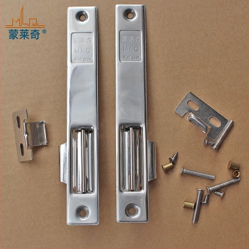 Monledge MLQ-90CB κλειδαριά παραθύρου με μπουλόνι από ανοξείδωτο χάλυβα, για πόρτες και παράθυρα από αλουμίνιο, μοντέρνου στυλ