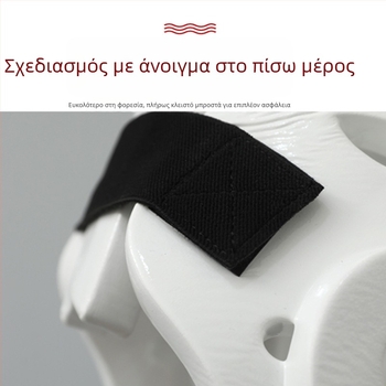 Κράνος Καράτε με προσωπίδα προστασίας προσώπου για αγώνες και προπονήσεις — σώμα από πολυεστερική ίνα