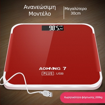 Ηλεκτρονική ζυγαριά οικιακής χρήσης, χωρητικότητα 200 kg, καθολική χρήση, χαριτωμένος σχεδιασμός