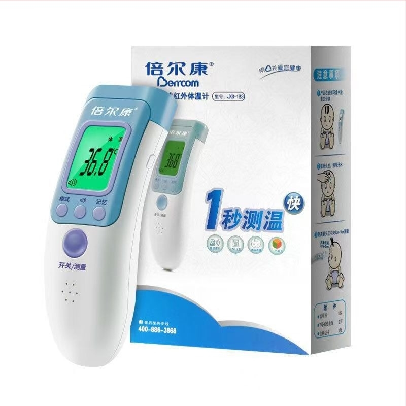 Μη επαφής υπέρυθρος θερμόμετρο μετώπου JXB-183, για ενήλικες και παιδιά, φορητό, μέτρηση σε 1 δευτερόλεπτο