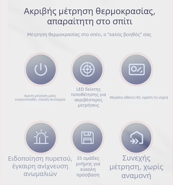 Θερμόμετρο υπέρυθρης ακτινοθερμίας για το μέτωπο με LED οθόνη, ιατρικού τύπου FC-IR202LED, Gold diagnosis; μπαταρίες 2×AAA; μετρά θερμοκρασία μετώπου, σώματος και αντικειμένου