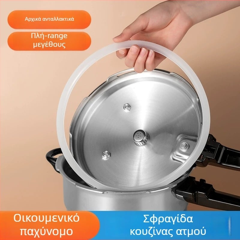 Δακτύλιος σφράγισης για ηλεκτρικές κατσαρόλες πίεσης — καθολικός καουτσούκ σφραγιστικός δακτύλιος, ενσωματωμένη σφράγιση, Μάρκα Friendly, Μοντέλο Regular