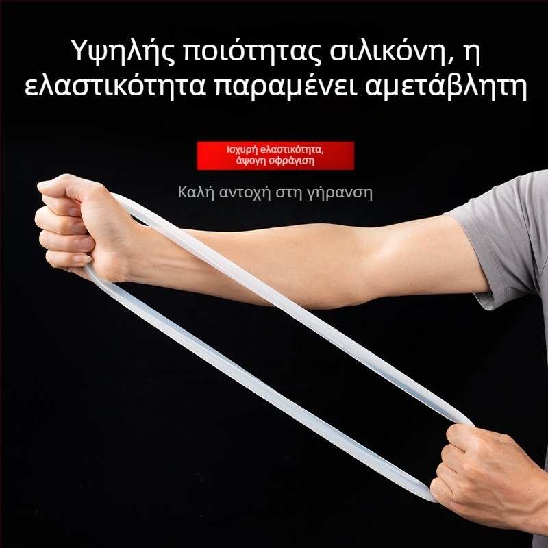 Σιλικονούχο δαχτυλίδι στεγανοποίησης για κατσαρόλα πίεσης – Aunt Su, συμβατό με κοινές κατσαρόλες πίεσης, ανταλλακτικό