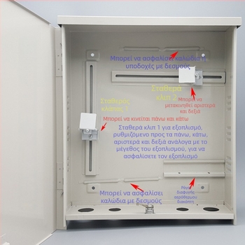 AN.S.BO AN-380 POE-enabled διακόπτης σε αδιάβροχο περίβλημα για εξοπλισμό παρακολούθησης δικτύου (εσωτερικό/εξωτερικό)