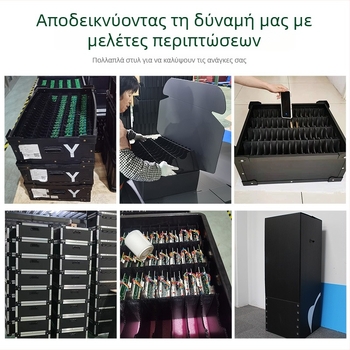 PP πλαστικό κουτί μεταφορών από κενά πάνελ για ηλεκτρονικά εξαρτήματα, αντιστατικό, υψηλής αντοχής, αδιάβροχο και ανθεκτικό στη φθορά, με προσαρμοζόμενες εσωτερικές και εξωτερικές διαστάσεις