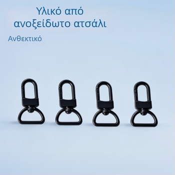 Κούμπωμα αποσκευών από ανοξείδωτο χάλυβα 316, φινίρισμα χρυσού 18K με επίστρωση vacuum, σκύλι-αγκράφα και μέρη από τιτάνιο
