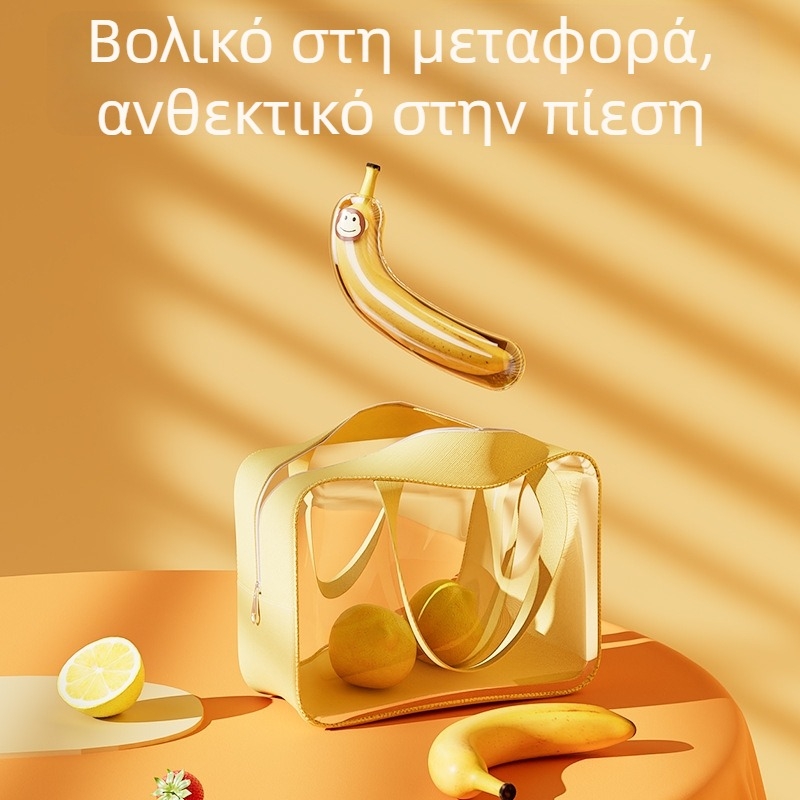 Κουτί αποθήκευσης μπανάνας – πλαστικό, 100% καινούριο υλικό, με καπάκι, χαριτωμένος σχεδιασμός καρτούν