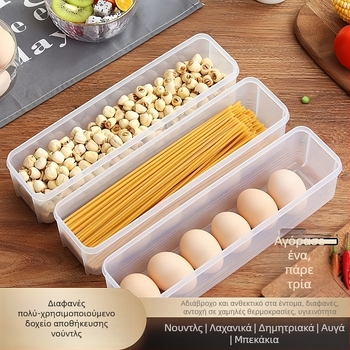 Πλαστικό δοχείο αποθήκευσης μακαρονιών και δημητριακών – Beijia, PP υλικό, προέλευση Taizhou, δυτικού στυλ κουτί αποθήκευσης