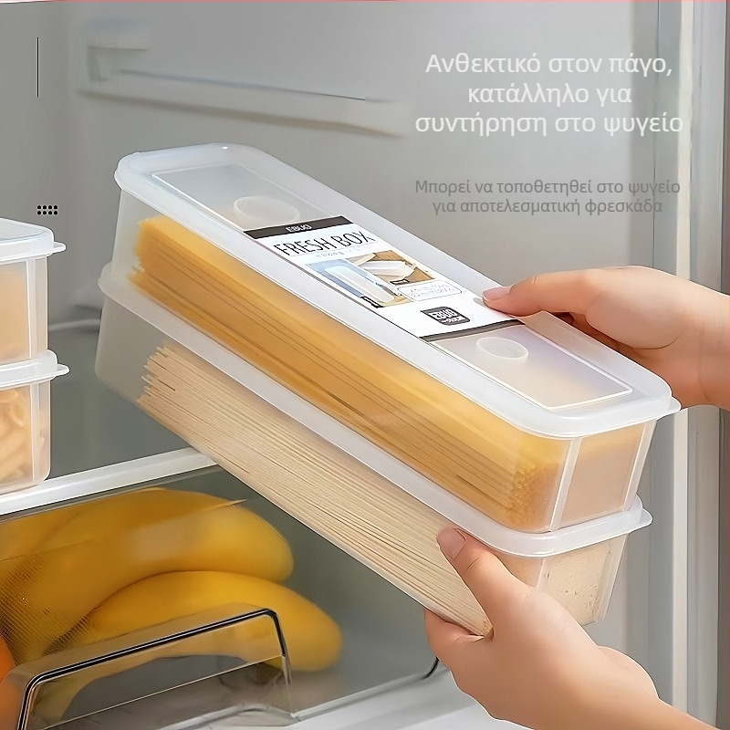 Πλαστικό δοχείο αποθήκευσης μακαρονιών και δημητριακών – Beijia, PP υλικό, προέλευση Taizhou, δυτικού στυλ κουτί αποθήκευσης