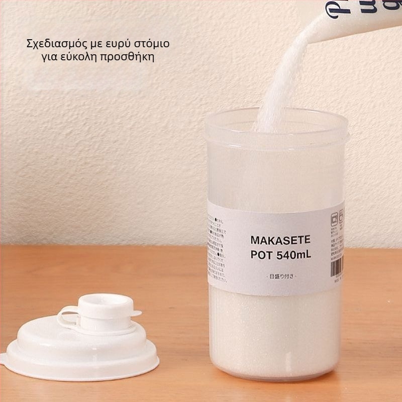 Yuexinke Κιβώτιο Διατήρησης Φρέσκων Προϊόντων, Κυλινδρικός Πλαστικός Αποθηκευτικός Κάδος, Μοντέλο 02989