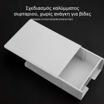 Πλαστικό αδιάβροχο κουτί χαμηλής τάσης, τοίχο-εγκατάσταση, με μηχανισμό ανάσυρσης