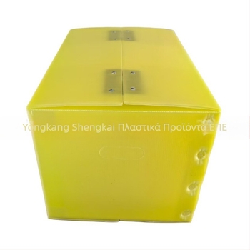 Κιβώτιο μεταφορικό από PP πλαστικό, αντοχή 20 kg, πάχος τοιχώματος 5 mm, υψηλή αντίσταση σε κραδασμούς, ημερησια χωρητικότητα 2000 τεμάχια