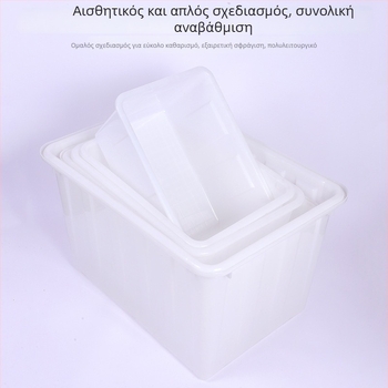 Ορθογώνια δεξαμενή νερού HDPE – δοχείο ιχθυοκαλλιέργειας κατασκευασμένο με έγχυση, τοίχος 0,5 mm, χωρητικότητες 400L/300L/200L/160L/90L