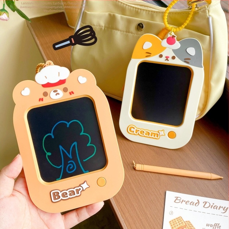 Πλαστικό μπρελόκ – πίνακας graffiti σχεδίασης, σε στυλ INS, φορητός πίνακας γραφής