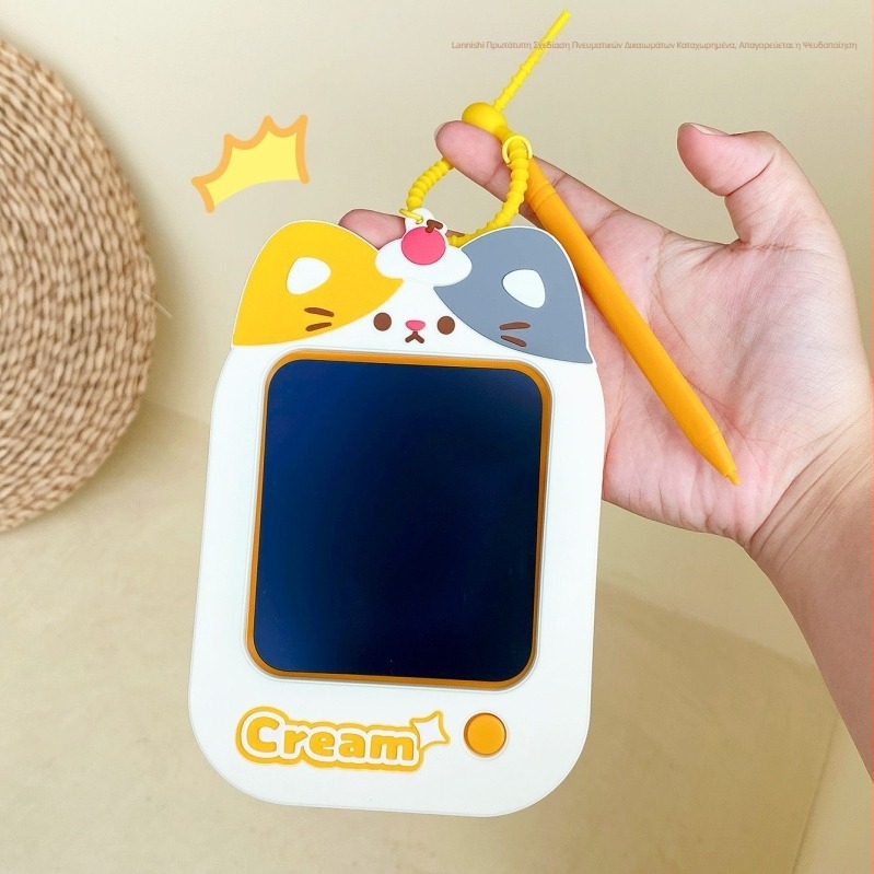 Πλαστικό μπρελόκ – πίνακας graffiti σχεδίασης, σε στυλ INS, φορητός πίνακας γραφής