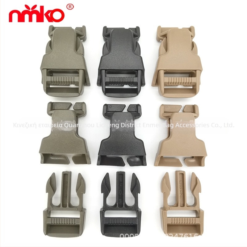 Πλαστικά κούμπωμα ιμάντα ώμου για τακτικό σακίδιο (Υλικό POM, ανθεκτικό στη φθορά, Enmei, Καλοκαίρι 2023)