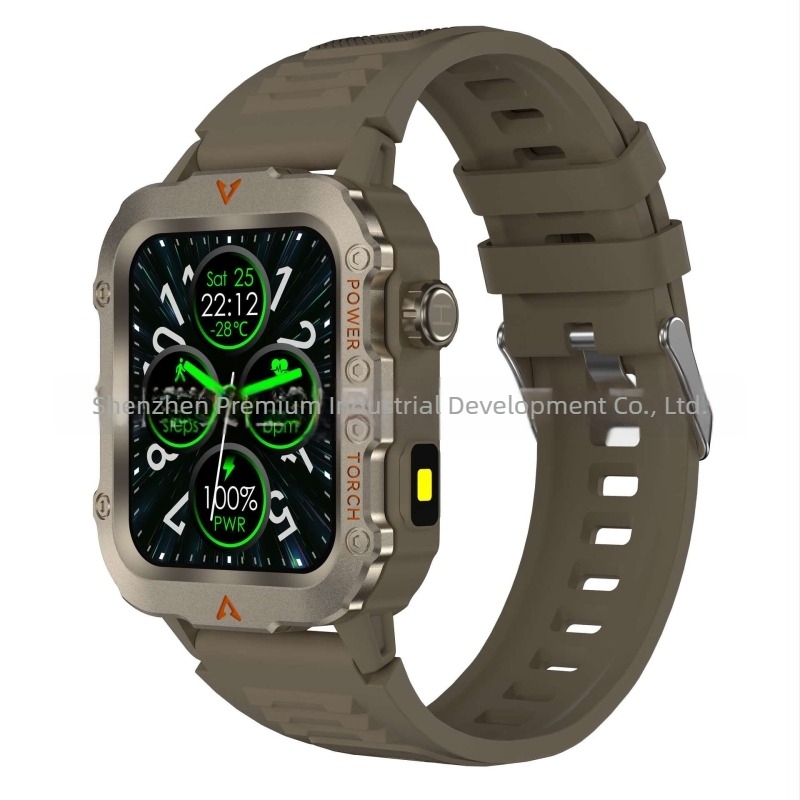 Ailon Premium Smartwatch με παρακολούθηση καρδιακού ρυθμού, ύπνου, μέτρηση αρτηριακής πίεσης και κορεσμός οξυγόνου στο αίμα, κλήσεις Bluetooth