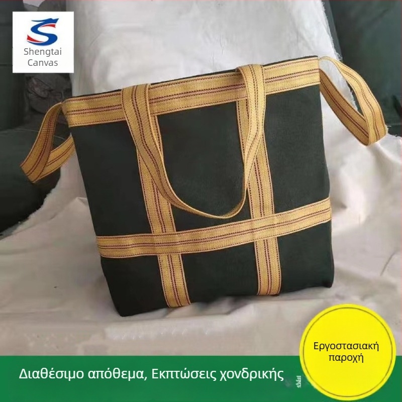 Ton Bag από Καμβά για Υψηλή Ανύψωση, Κυκλικός Σάκος Μεταφοράς Άμμου