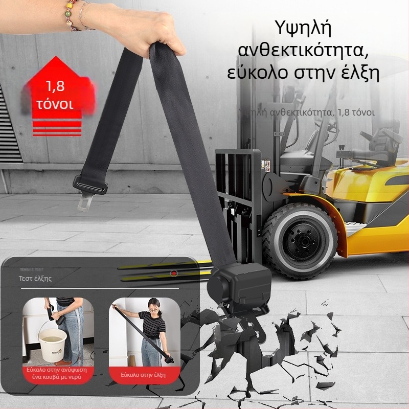 Σετ ζώνης ασφαλείας καθίσματος για αποθήκη - Δυο σημεία με αυτοματοποιημένη επαναφορά ζώνης; παραλλαγές A (αναβαθμισμένο), B (στάνταρ auto), D (χειροκίνητο στάνταρ), D1 (χειροκίνητο premium)