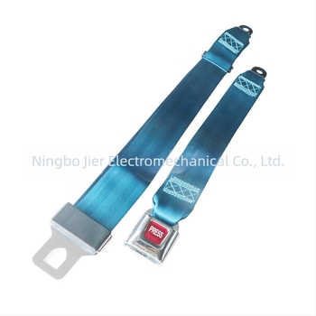 Ζώνη ασφαλείας δύο σημείων για λεωφορείο με ιμάντα από ανοξείδωτο χάλυβα και πολυεστέρα, προσαρμοσμένες παράμετροι