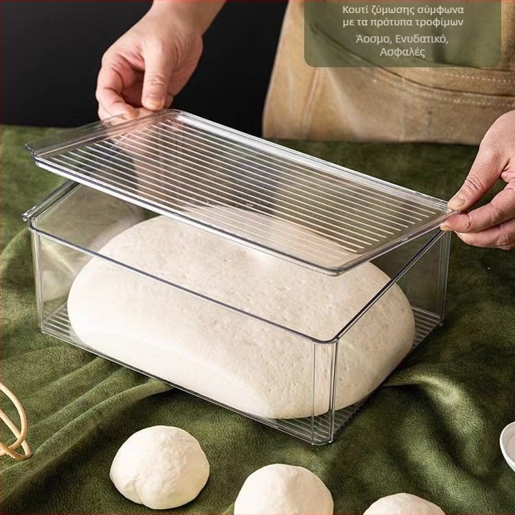 Κουτί Αποθήκευσης Ψυγείου - Πλαστικό, Απλό Στυλ, Διατηρεί τη Φρεσκάδα