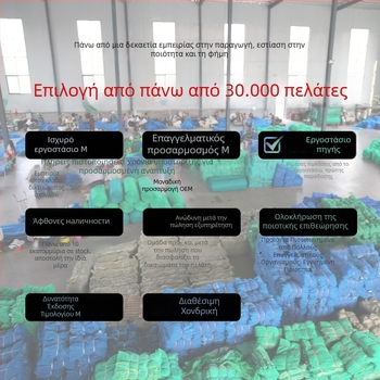 Πλέγμα προστασίας εργοταξίου από πολυαιθυλένιο, φλογοανθεκτικό, προστασία από πτώσεις, σύμφωνα με εθνικό πρότυπο.