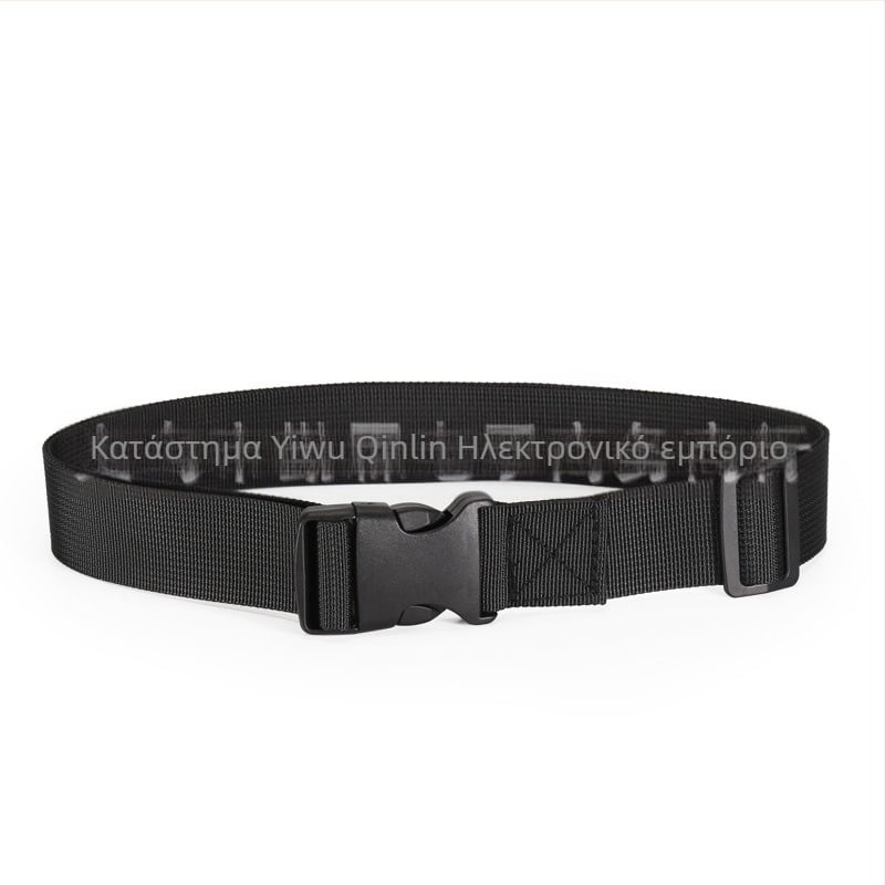 Ζώνη από καμβά με πλαστική αγκράφα, πλάτος 2-4 εκ, Qinlin