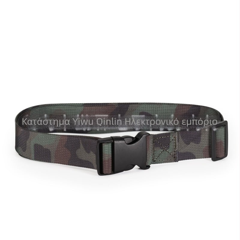 Ζώνη από καμβά με πλαστική αγκράφα, πλάτος 2-4 εκ, Qinlin