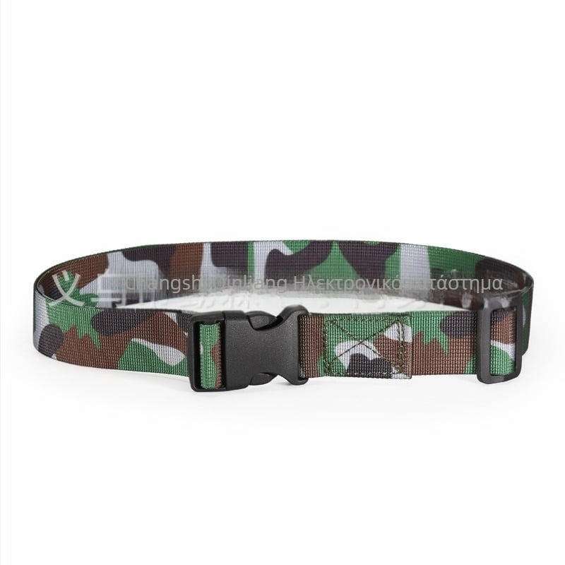 Ζώνη από καμβά με πλαστική αγκράφα, πλάτος 2-4 εκ, Qinlin