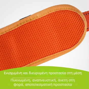 Ζώνη ασφαλείας για εργασίες σε ύψη με διπλή προστασία, εξωτερικό σκοινί αναρρίχησης — ευρωπαϊκού στυλ, ζώνη από πολυπροπυλένιο, νάιλον σκοινί, μήκος 2.3 μ