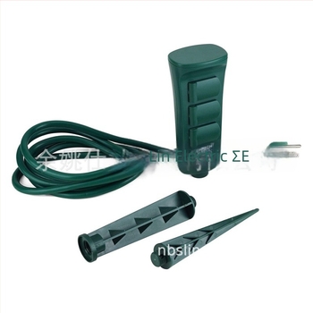 Εξωτερικό καλώδιο επέκτασης με 6 υποδοχές, χρονοδιακόπτης και αδιάβροχο προστατευτικό κάλυμμα, 3-κλωστές χαλκού