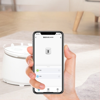 Φοντάν πόσιμου νερού για κατοικίδια — Έξυπνος αυτόματος κυκλοφορείς διανομέας νερού, με εφαρμογή, αποσπώμενος, για σκύλους και γάτες (MY01/MY01S, 1 kg)