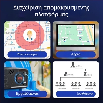 Εξωτερικός ανιχνευτής κράνους ασφαλείας, 5G ευφυής επιτήρηση εργοταξίου, GPS με φωνητική εντολή, ασύρματο