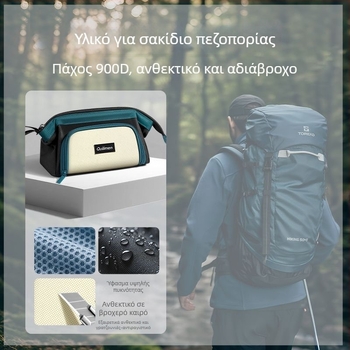 KLW Θήκη μολυβιών με ευρύ άνοιγμα, ειδικός σχεδιασμός, κομψή εμφάνιση, μεγάλη χωρητικότητα, Oxford υλικό, για μαθητές γυμνασίου και λυκείου