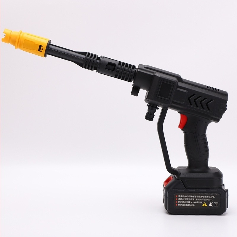 Yili Φορητή επαναφορτιζόμενη συσκευή πλυσίματος αυτοκινήτων – πιστόλι ψεκασμού υψηλής πίεσης για οικιακή χρήση