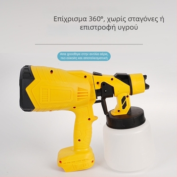 Χειροκίνητο ασύρματο ηλεκτρικό πιστόλι ψεκασμού, τροφοδοτούμενο με μπαταρία λιθίου, πολυλειτουργικός ψεκαστήρας — Yu Chen σειρά πιστόλι ψεκασμού με μπαταρία λιθίου, προέλευση Jiangsu